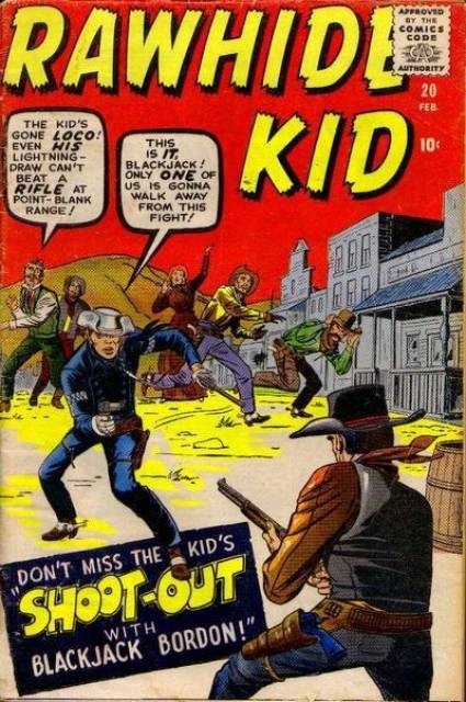 Rawhide Kid #20 comic cover