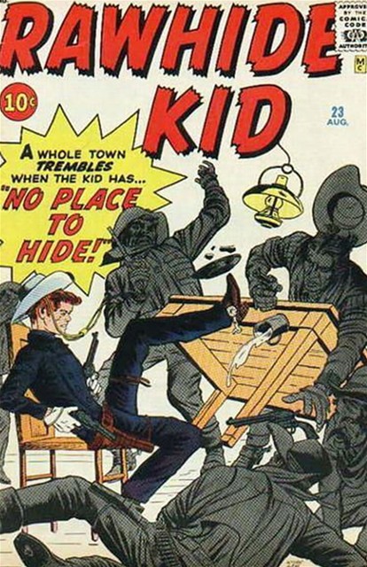 Rawhide Kid #23 comic cover