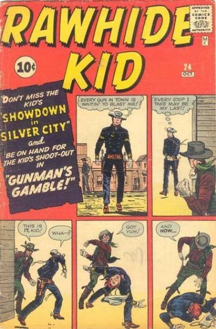 Rawhide Kid #24 comic cover