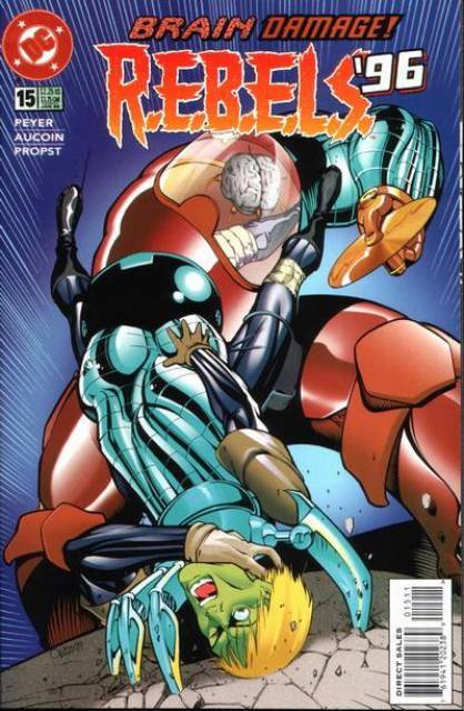 REBELS 96 Vol 1 #15 comic cover