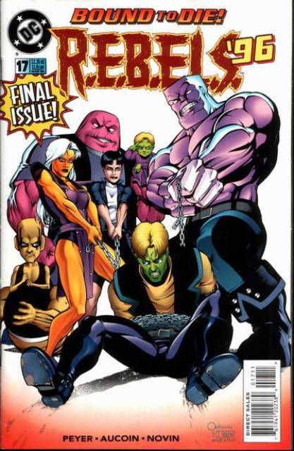 REBELS 96 Vol 1 #17 comic cover