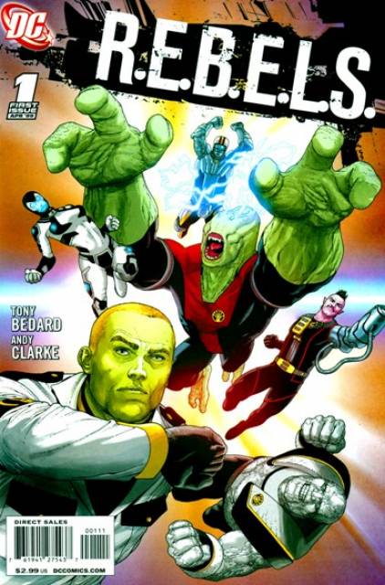 REBELS Vol 2 #1 comic cover