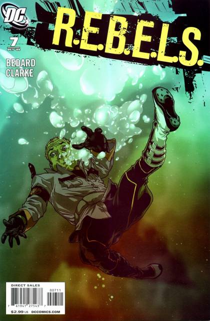 REBELS Vol 2 #7 comic cover