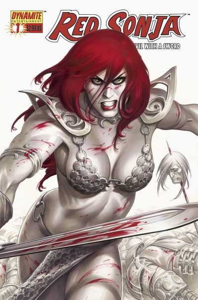 Red Sonja #1 comic cover