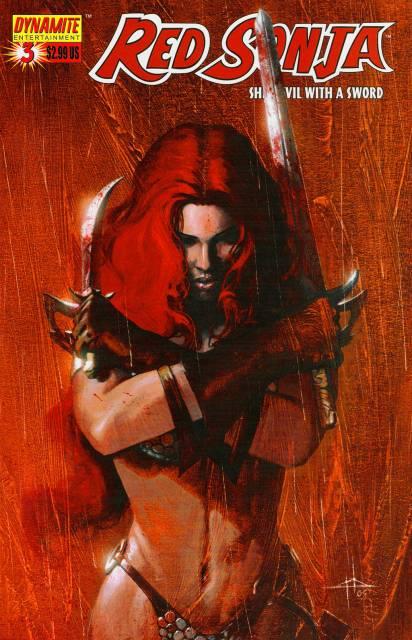Red Sonja #3 comic cover