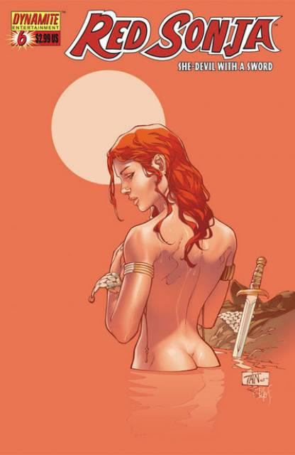 Red Sonja #6 comic cover