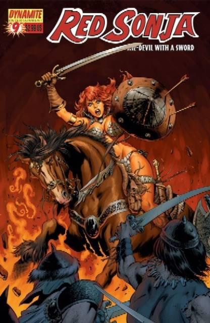 Red Sonja #9 comic cover