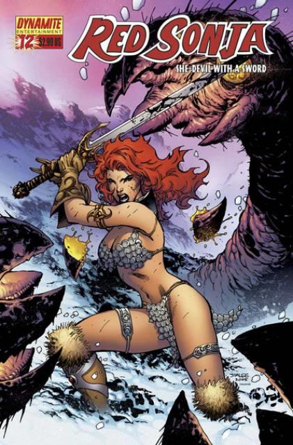 Red Sonja #12 comic cover