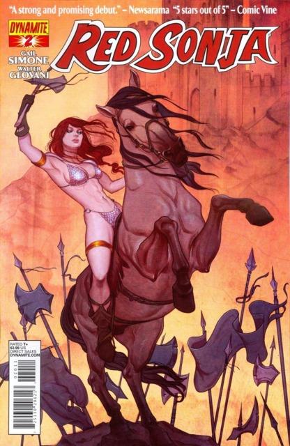 Red Sonja Vol 2 #2 comic cover