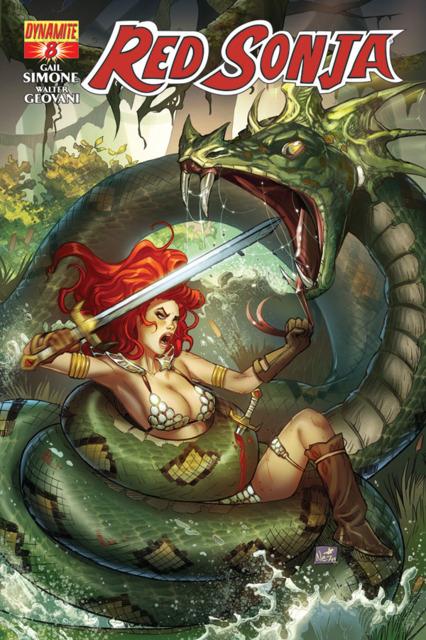 Red Sonja Vol 2 #8 comic cover