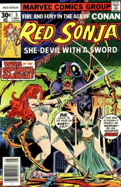 Red Sonja #3 comic cover