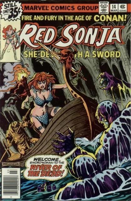 Red Sonja #14 comic cover