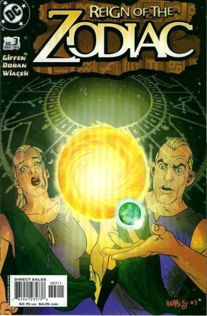 Reign of the Zodiac #3 comic cover