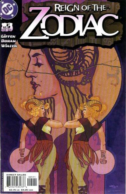 Reign of the Zodiac #5 comic cover