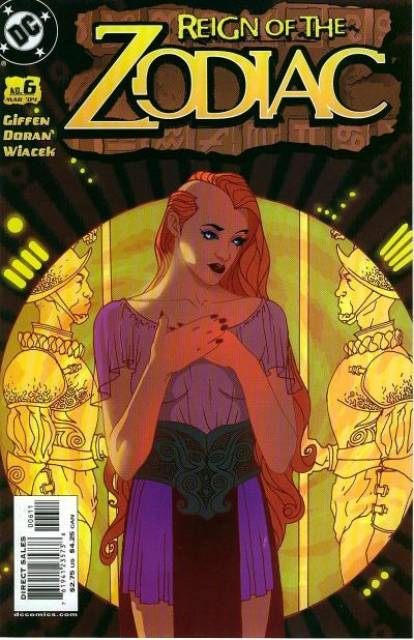 Reign of the Zodiac #6 comic cover
