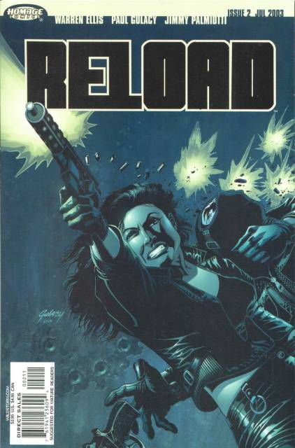 Reload (Homage) #2 comic cover
