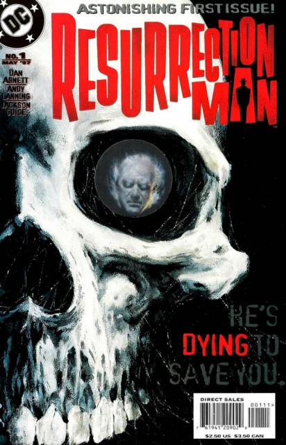 Resurrection Man #1 comic cover