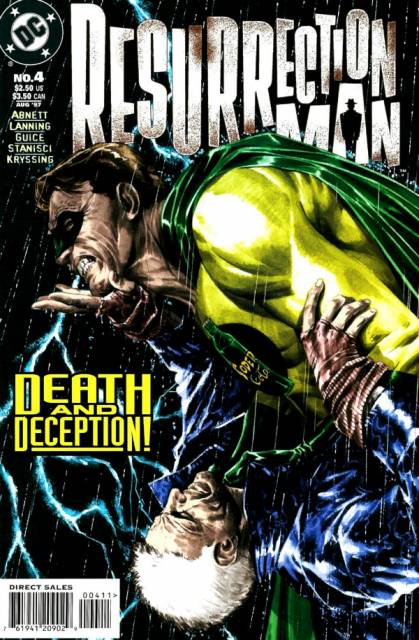 Resurrection Man #4 comic cover