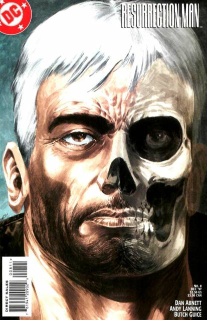 Resurrection Man #8 comic cover
