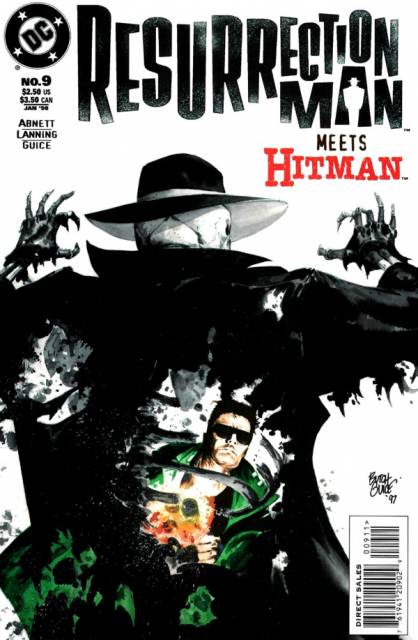 Resurrection Man #9 comic cover