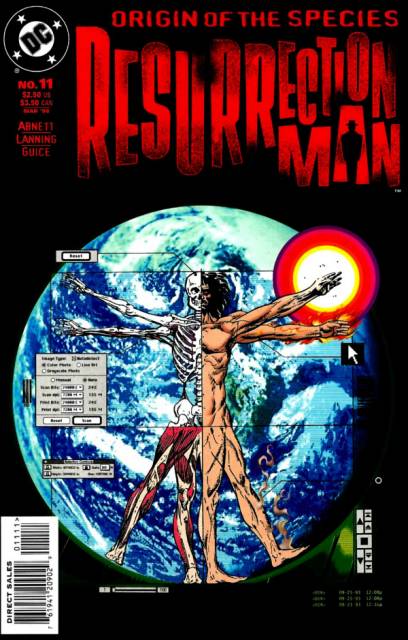Resurrection Man #11 comic cover