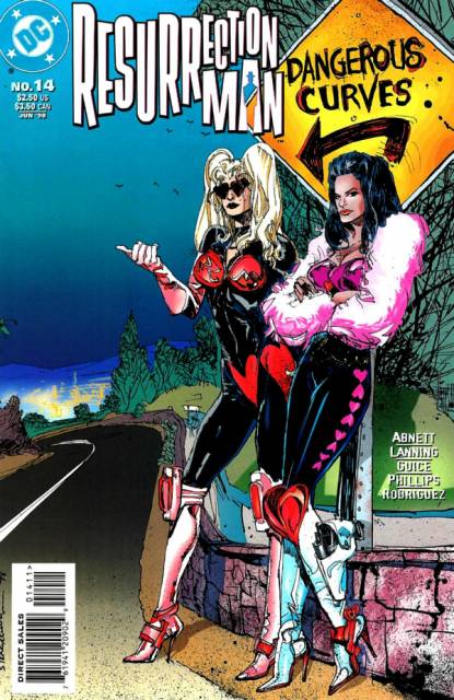 Resurrection Man #14 comic cover