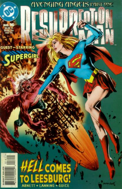 Resurrection Man #16 comic cover