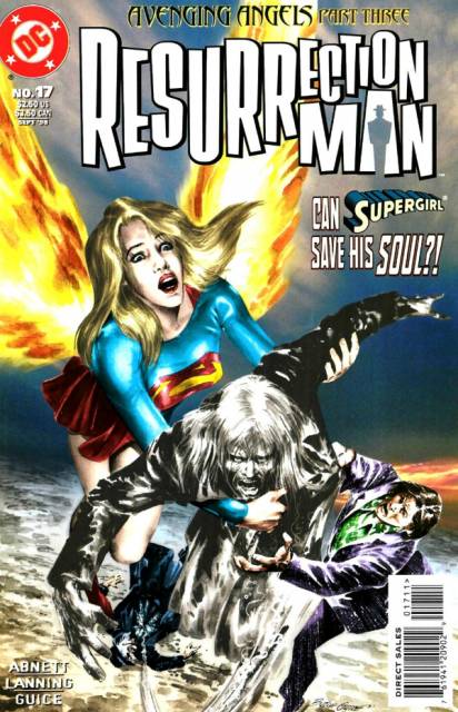 Resurrection Man #17 comic cover