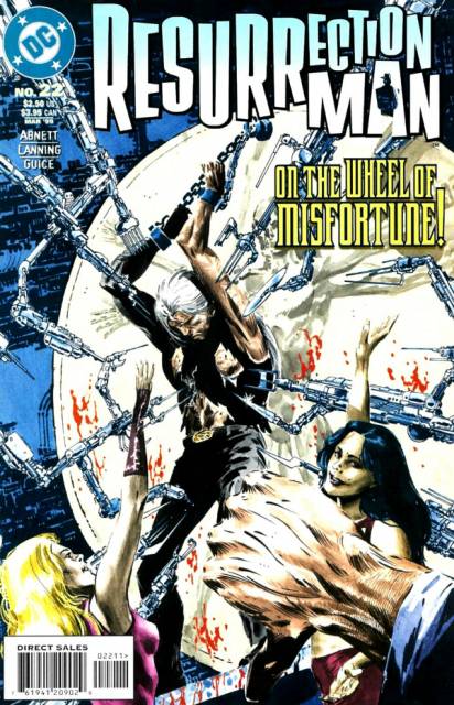 Resurrection Man #22 comic cover