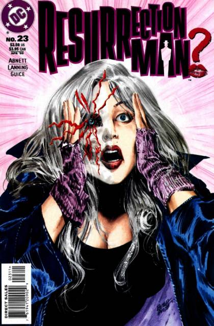 Resurrection Man #23 comic cover