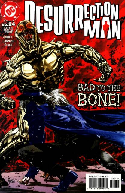 Resurrection Man #24 comic cover