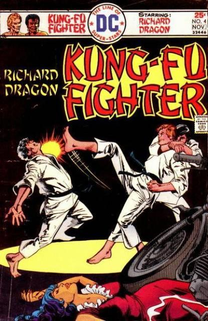 Richard Dragon Kung Fu Fighter #4 comic cover