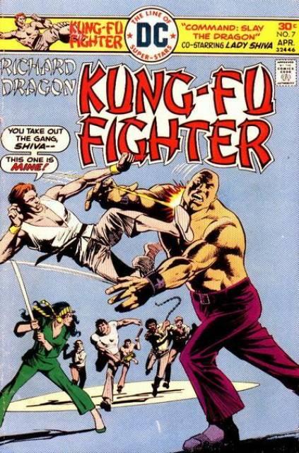 Richard Dragon Kung Fu Fighter #7 comic cover