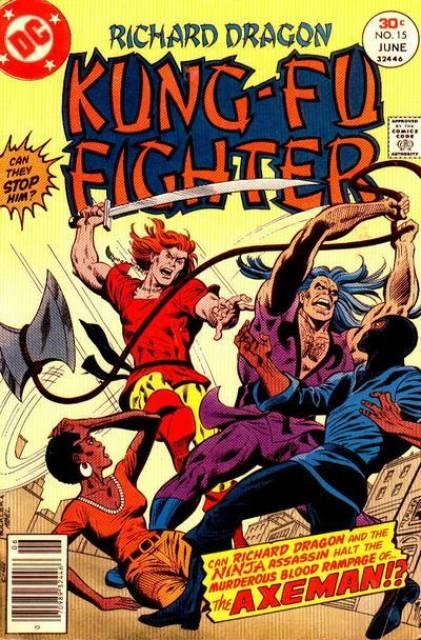 Richard Dragon Kung Fu Fighter #15 comic cover