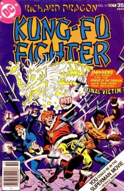 Richard Dragon Kung Fu Fighter #17 comic cover