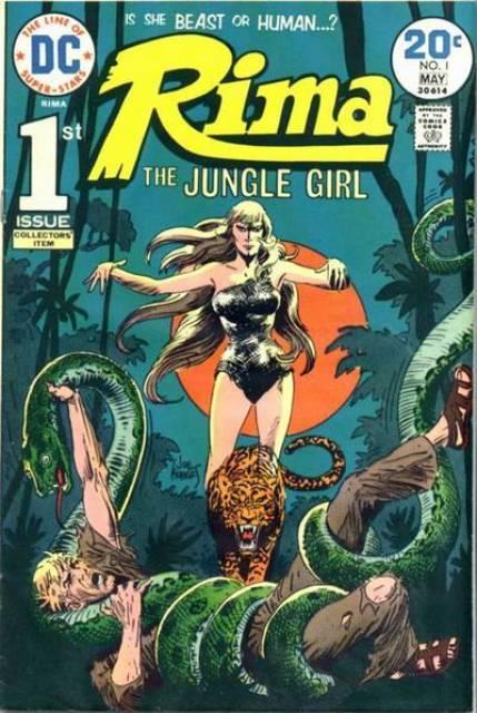 Rima the Jungle Girl #1 comic cover