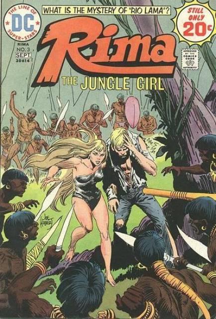 Rima the Jungle Girl #3 comic cover