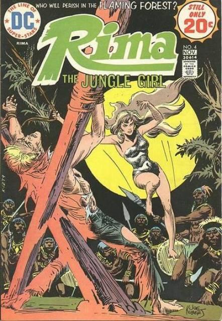 Rima the Jungle Girl #4 comic cover
