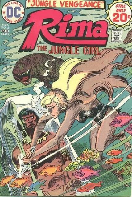 Rima the Jungle Girl #5 comic cover