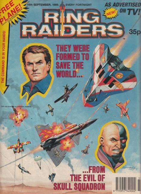 Ring Raider #1 comic cover