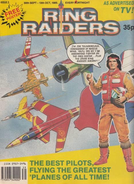 Ring Raider #2 comic cover