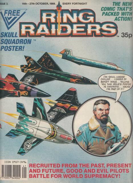 Ring Raider #3 comic cover