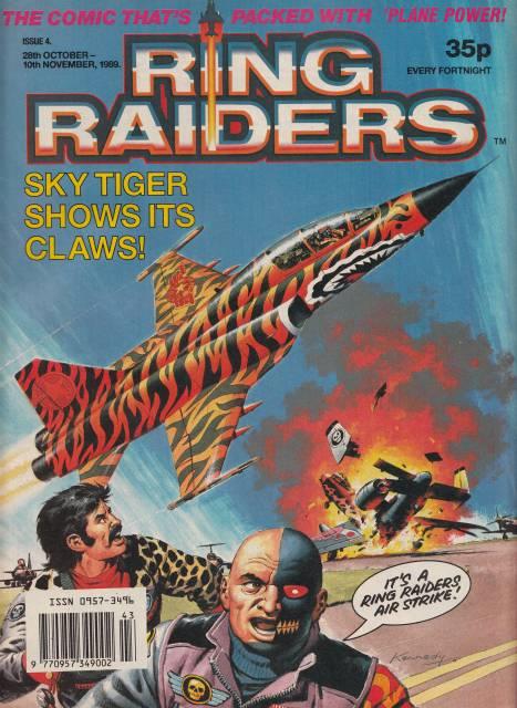 Ring Raider #4 comic cover