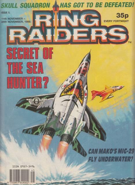 Ring Raider #5 comic cover