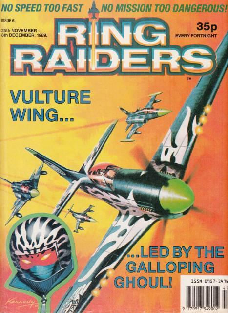 Ring Raider #6 comic cover