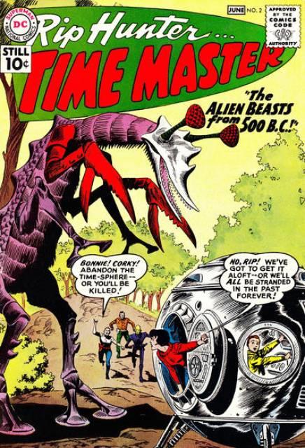 Rip Hunter Time Master #2 comic cover