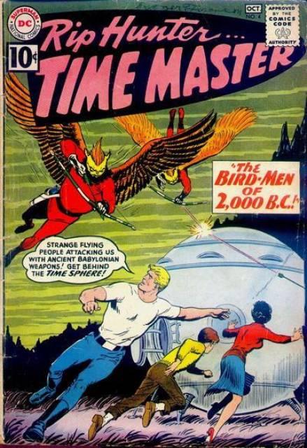 Rip Hunter Time Master #4 comic cover