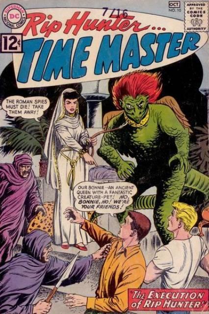 Rip Hunter Time Master #10 comic cover