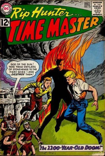 Rip Hunter Time Master #12 comic cover