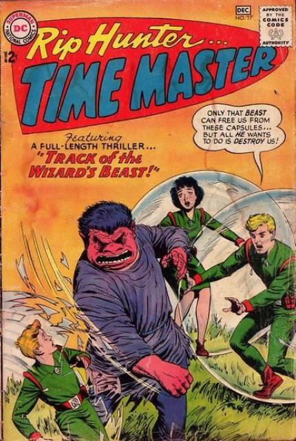 Rip Hunter Time Master #17 comic cover